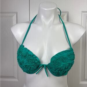 Victoria's Secret Swim Halter Bikini Top - Size 34A